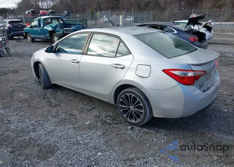 2014 Toyota Corolla S Plus из США, поврежденный, VIN 2T1BURHE8EC050093